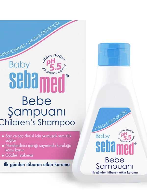 Sebamed Baby Şampuanı 250 ml anne bebek sampuan temizleyici bakim cilt