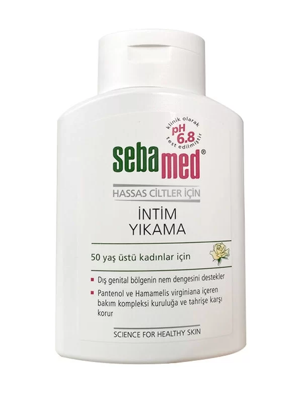 Sebamed İntim Yıkama 50 Yaş Üstü Kadınlar İçin 200 ml kadin intim temizleme vucut bakim orjinal urun