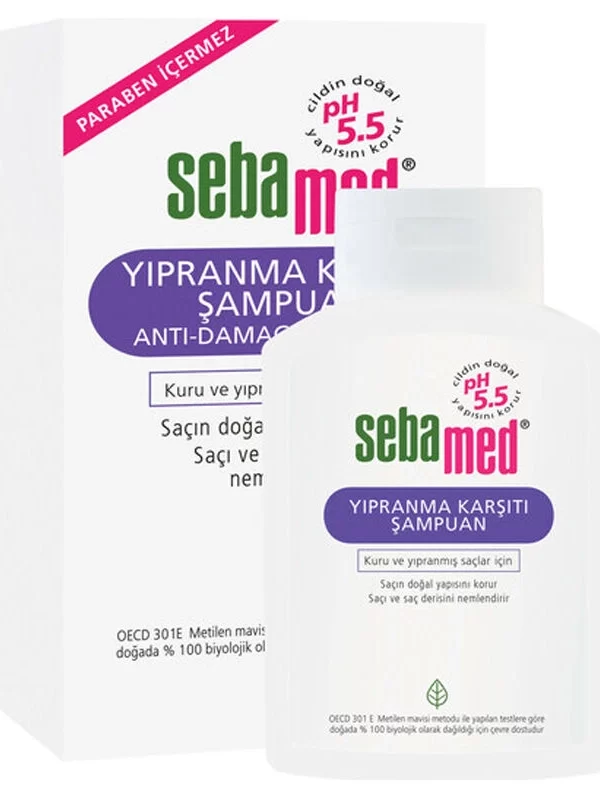 Sebamed Onarıcı Şampuan Kuru ve Yıpranmış Saçlar İçin 200 ml kuru yipranmis sac bakim orjinal urun