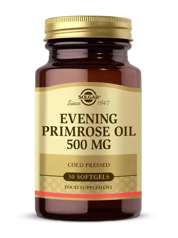 Solgar Evening Primrose Oil 500 mg 30 Yumuşak Jelatin Kapsül omega takviye vitamin mineral saglik