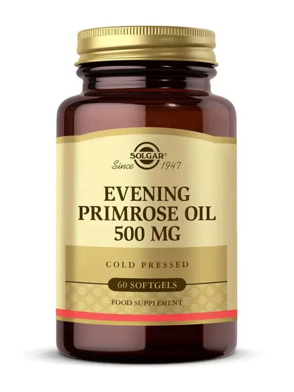 Solgar Evening Primrose Oil 500 mg 60 Yumuşak Jelatin Kapsül