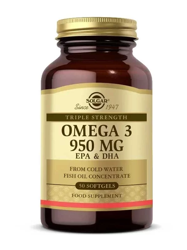 Solgar Omega 3 950 mg 50 Yumuşak Kapsül