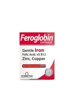 Vitabiotics Feroglobin Iron Takviye Edici Gıda 30 Kapsül