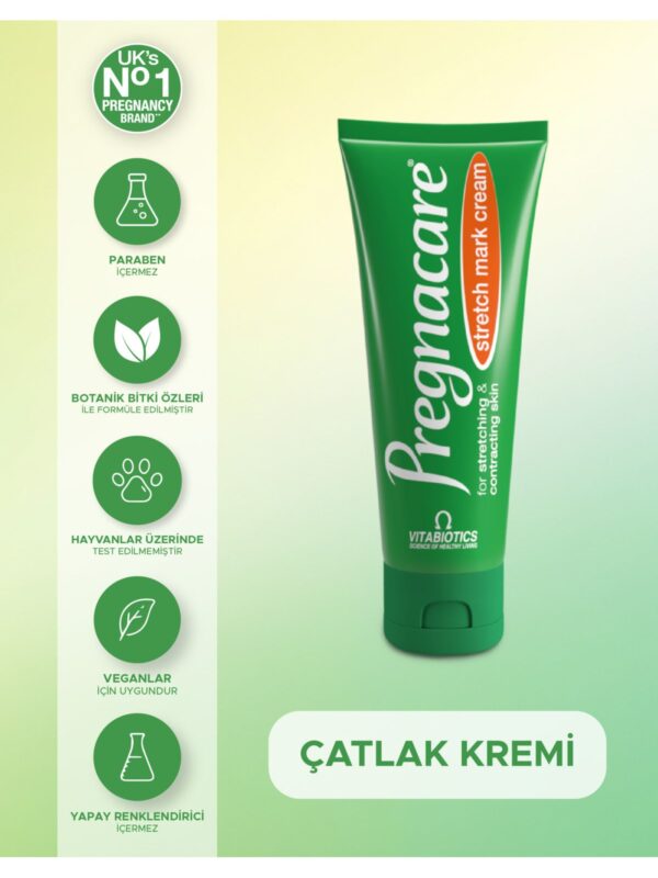 Vitabiotics Pregnacare Çatlak Önleyici Krem 100 ml anne hamilele catlak krem