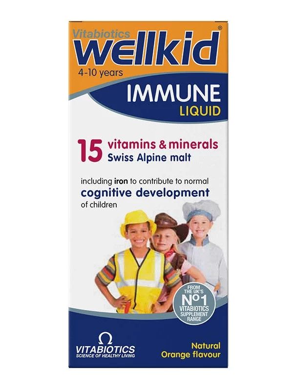 Vitabiotics Wellkid Immune Liquid Sıvı Takviye 150 ml