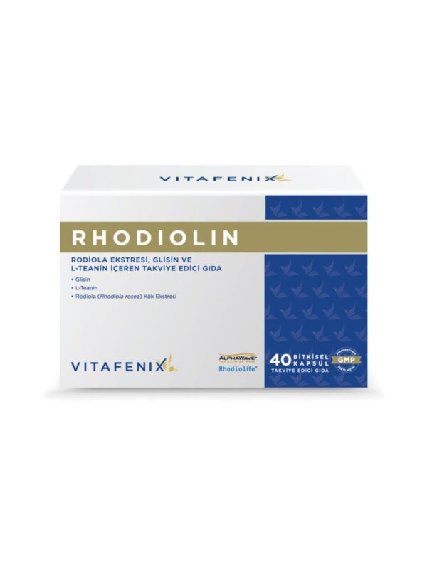 Vitafenix Rhodiolin Rodiola Kök Ekstresi İçeren Takviye Edici Gıda 40 Kapsül takviye gıda orjinal urun mineral