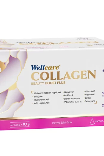 Wellcare Collagen Beauty Boost Plus 10,000 mg Karpuz Aromalı 30 Şaşe