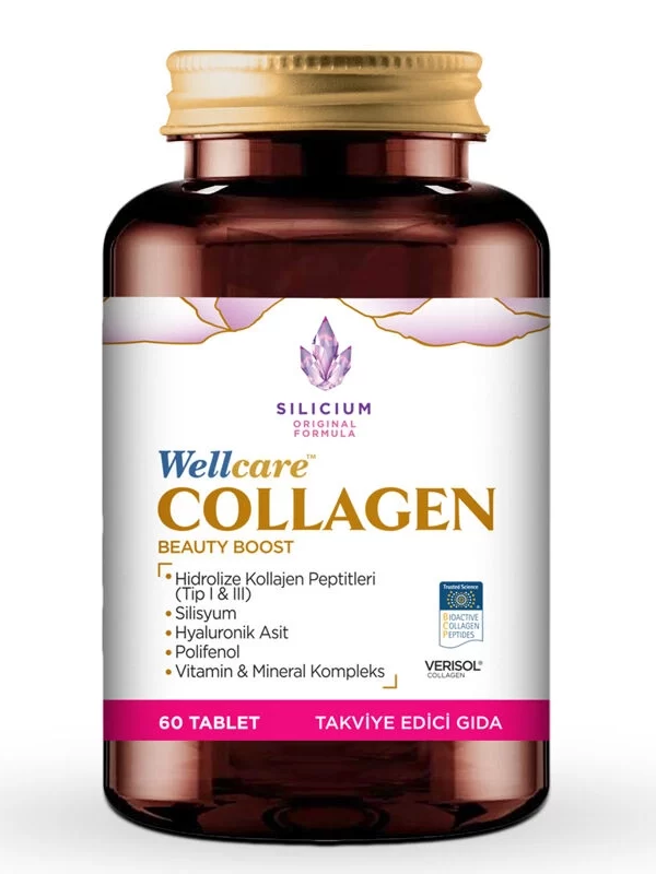 Wellcare Collagen Beauty Boost Takviye Edici Gıda 60 Tablet