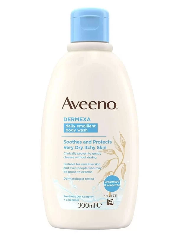 Aveeno Dermexa Emollient Vücut Yıkama Jeli 300 ml aveeno duş jeli bakim nemlendirici