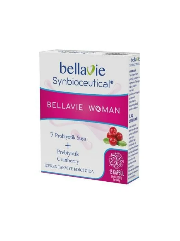 BellaVie Synbioceutical Woman 15 Kapsül probiyotik prebiyotik