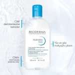 Bioderma Hydrabio H2O Nemlendirici Etkili Temizleyici Misel Su 2x500 ml İkiz Set 1