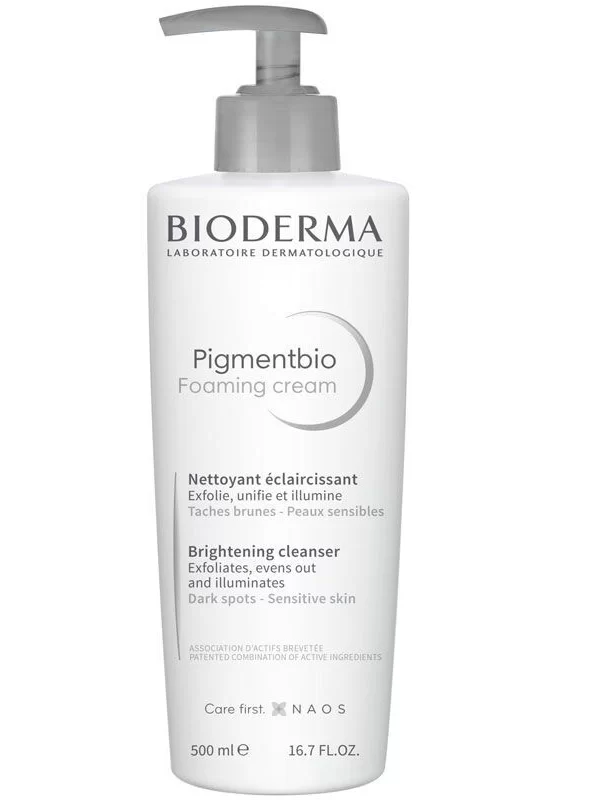 Bioderma Pigmentbio Foaming Cream 500 ml yuz temizleme jel bakim guzellik