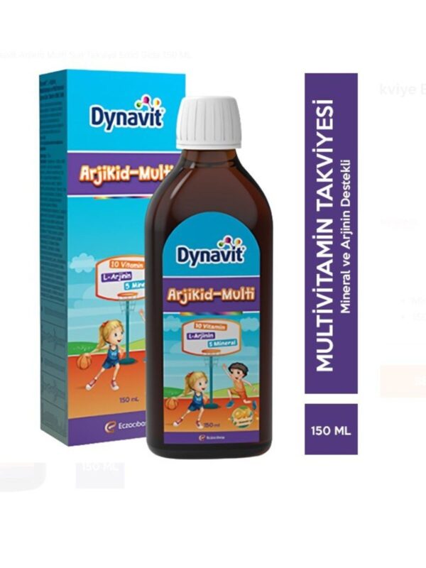 Eczacıbaşı Dynavit Arjikid Multi Sıvı Takviye Edici Gıda 150 ml