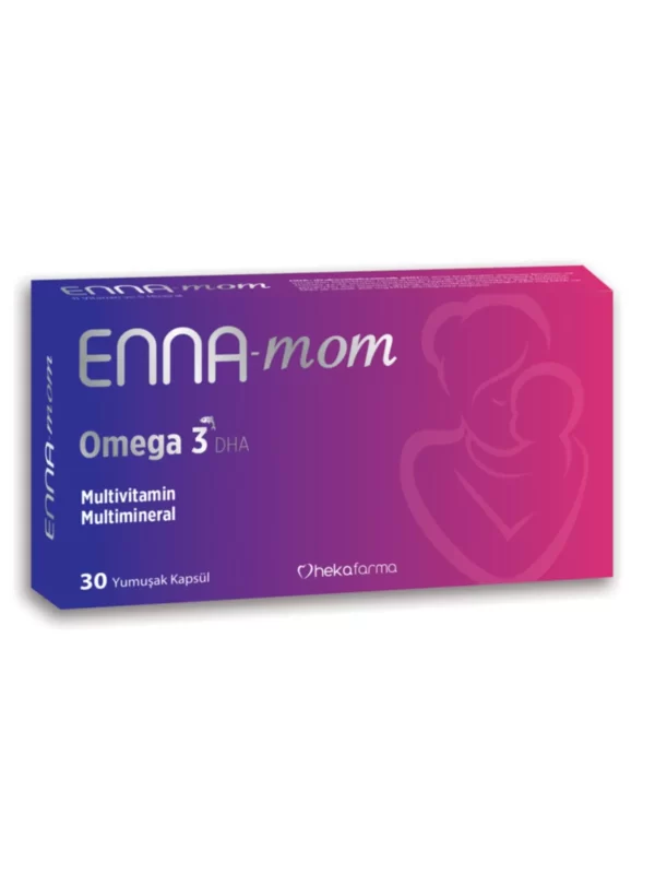 Enna Mom Omega 3 Multivitamin Mineral 30 Kapsül vitamin mineral omega multivitamin