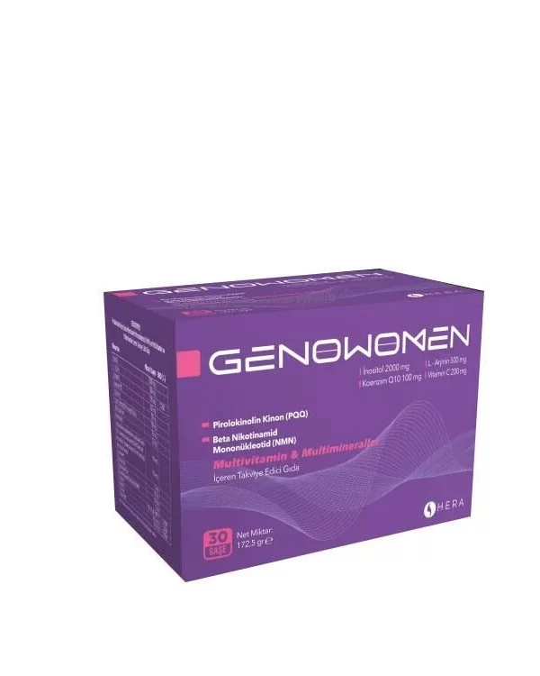 Genowomen Multivitamin ve Mineraller 30 Şase