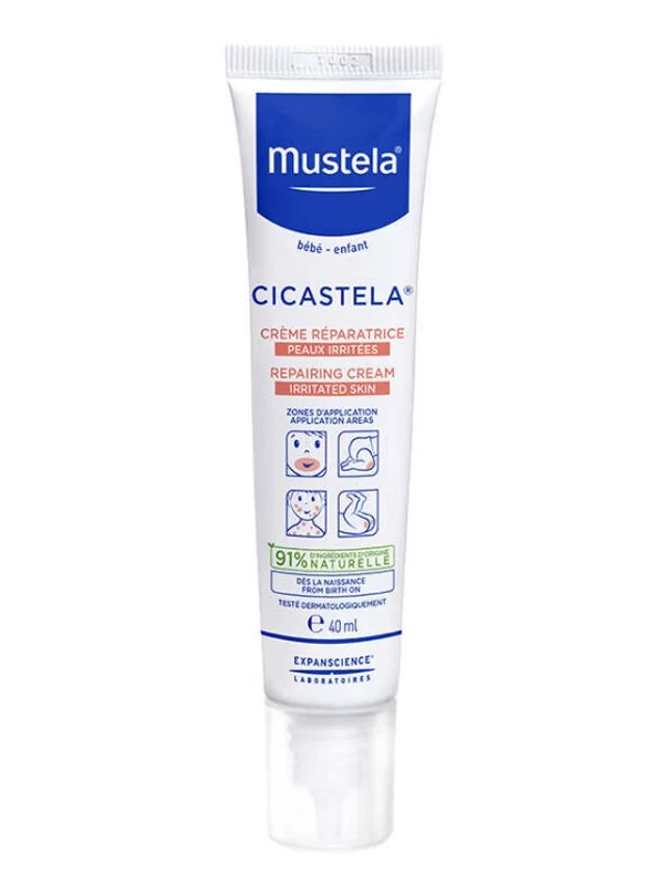 Mustela Cicastela Onarıcı Bakım Kremi 40 ml bebek krem bakim anne cocuk