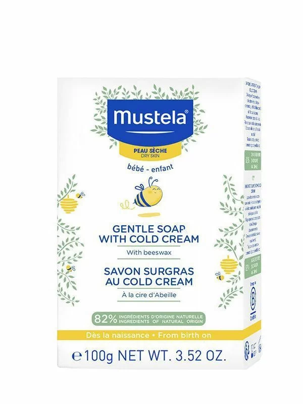 Mustela Cold Cream İçeren Temizleyici Sabun 100 gr temizleyici cold cream sabun