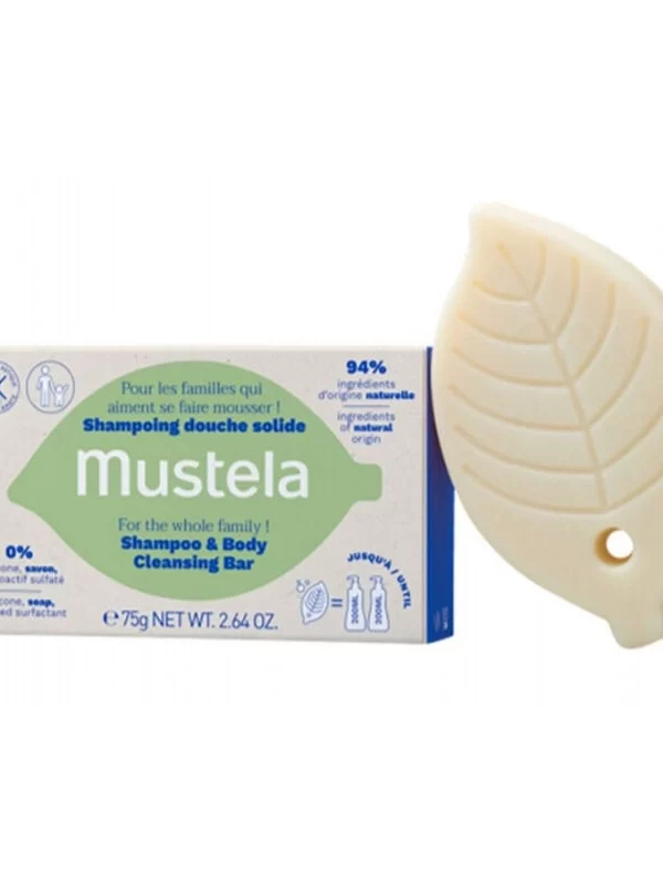 Mustela Shampoo Body Cleansing Bar 75 g anne cocuk sac vucut sabun car