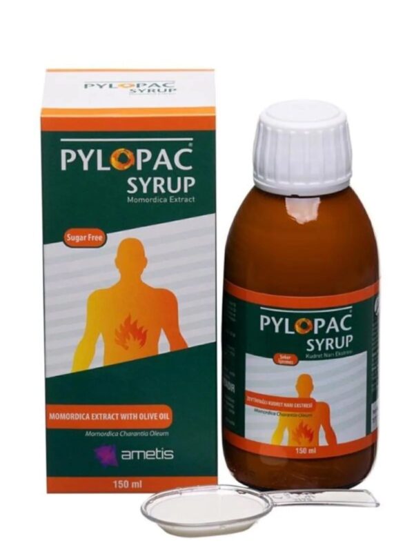 Pylopac Şurup 150 ML Kudret Narı Ekstresi takviye mineral vitamin saglik