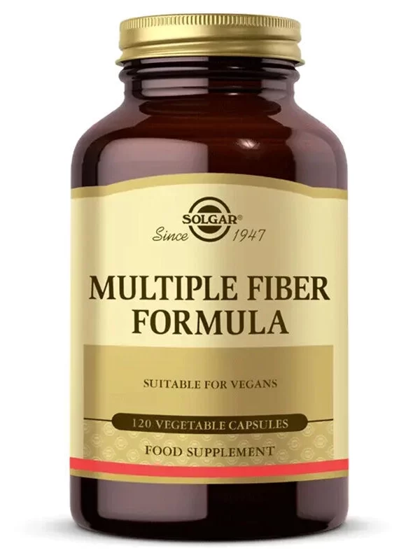 Solgar Multiple Fiber Formula 120 Kapsül multivitamin takviye mineral