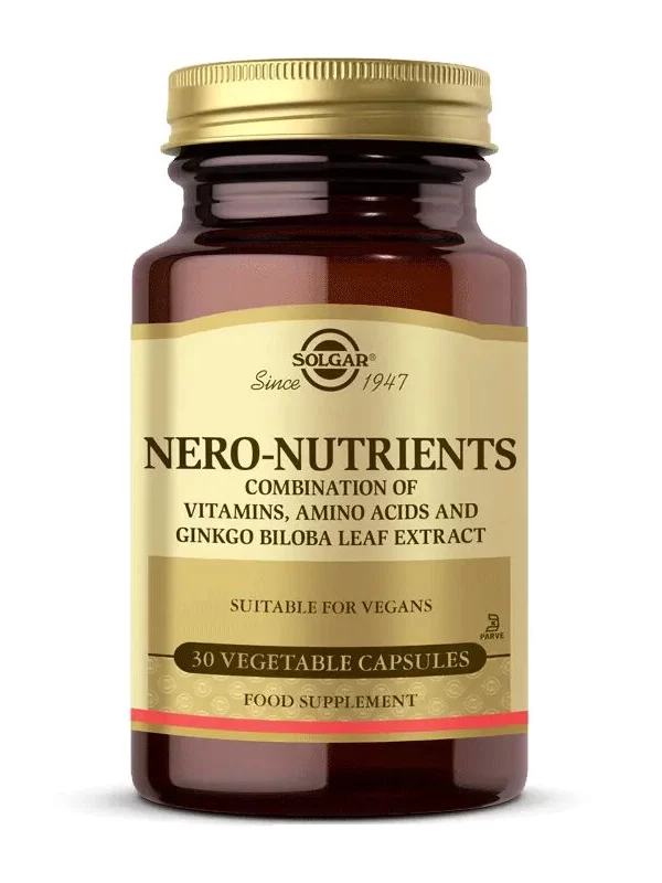 Solgar Nero Nutrients 30 Kapsül