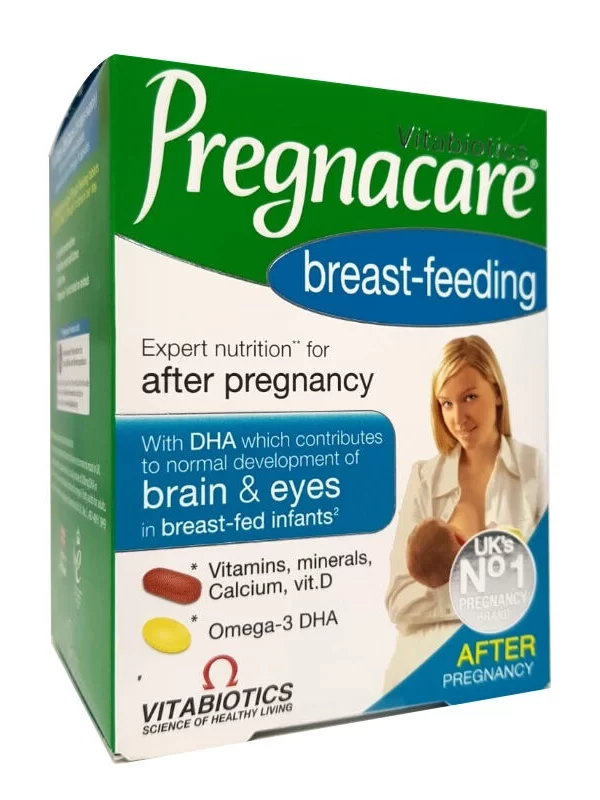 Vitabiotics Pregnacare Breast-Feeding Omega 3 56 Tablet vitamin mineral omega multivitamin