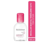 Bioderma Sensibio H2O Yüz ve Makyaj Temizleme Suyu 100 ml hassas cilt yuzel temileme suyu misel