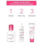 Bioderma Sensibio H2O Yüz ve Makyaj Temizleme Suyu 100 ml hassas cilt yuzel temileme suyu misel