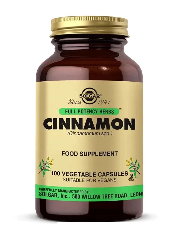 Solgar Cinnamon 100 Kapsül takviye gida vitamin multivitamin saglik