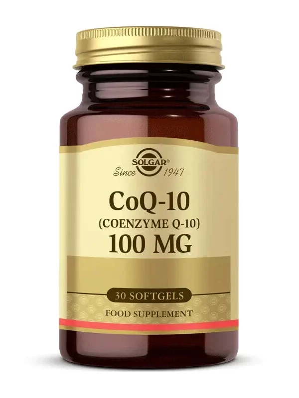 Solgar Coenzyme Q-10 100 mg 30 Kapsül vitamin multivitamin takviye saglik