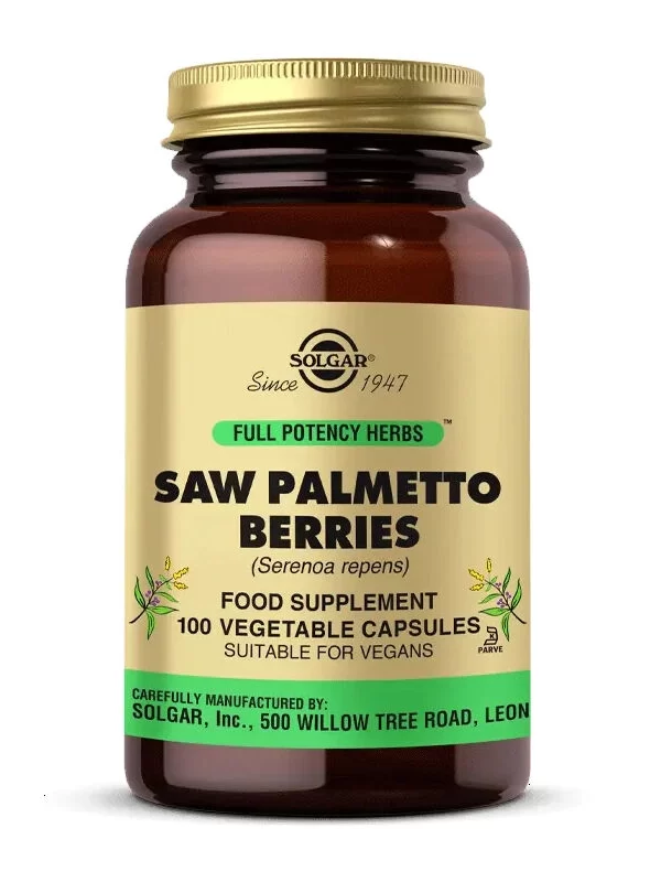 Solgar Saw Palmetto Berries 100 Kapsül bitkisel urun vitamin saglik