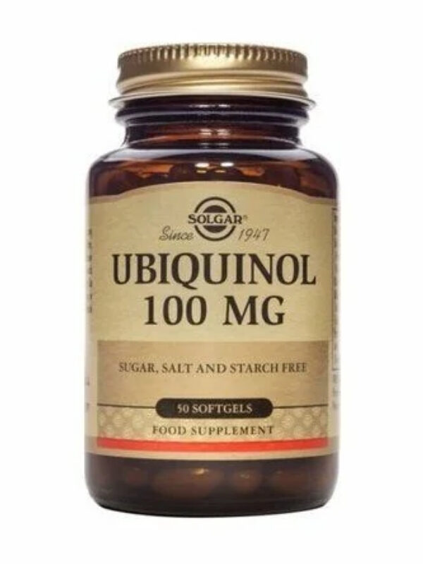 Solgar Ubiquinol 100mg 50 Softgel Kapsül vitamin takviye mineral saglik