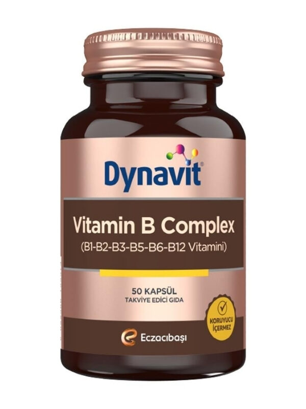 Dynavit Vitamin B Complex 50 Kapsül vitamin mineral saglik b vitamin