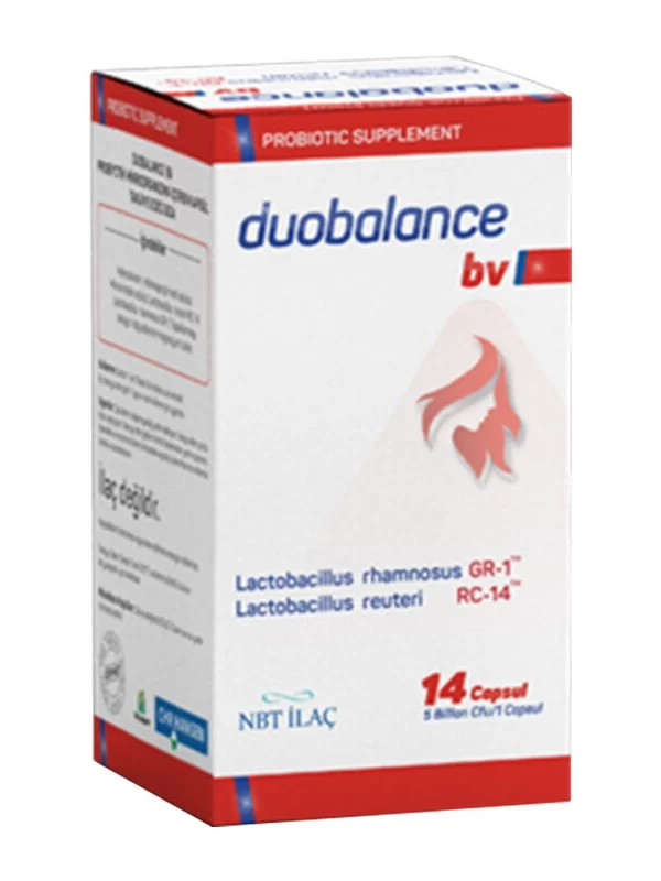 NBT İlaç Duobalance Bv Takviye Edici Gıda 14 Kapsül saglik vitamin mineral