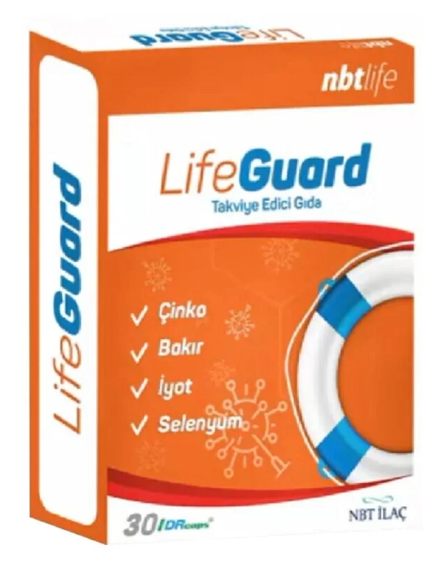 Nbt Life Guard Takviye Edici Gıda 30 Kapsül takviye edici gıda vitamin mineral