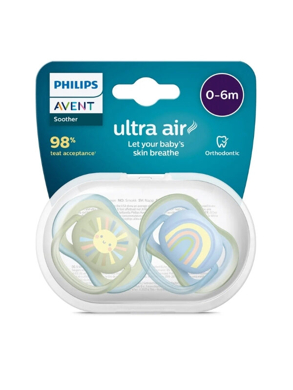 Philips Avent SCF08558 Ultra Air 0-6 Ay 2'li Emzik anne bebek saglik emzik