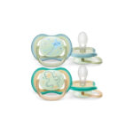 Philips Avent SCF376 18 Ultra Air Night Karanlıkta Parlar Gece Emziği 0-6 ay anne bebek emzik