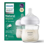 Philips Avent SCY93001 Response Doğal Tepkili Cam Biberon 0+ Ay 120 ml