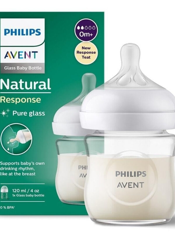 Philips Avent SCY93001 Response Doğal Tepkili Cam Biberon 0+ Ay 120 ml