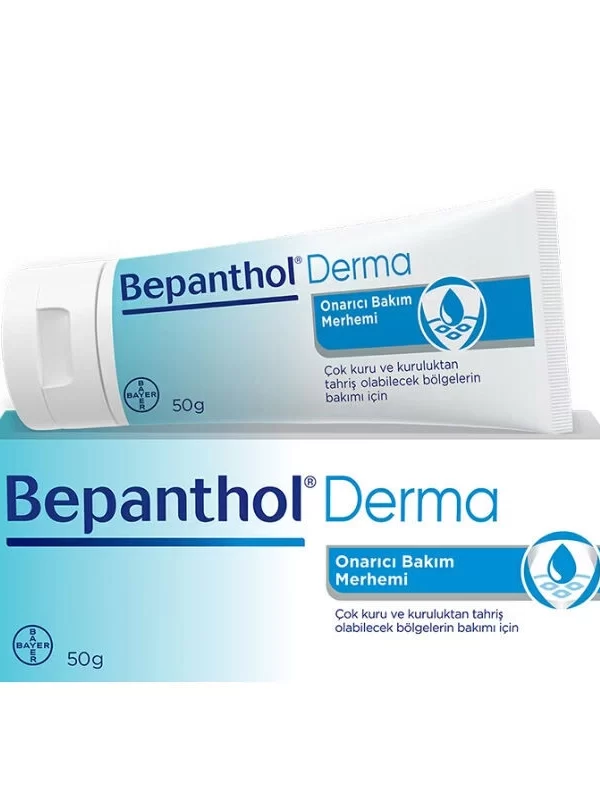 Bepanthol Derma Onarıcı Cilt Bakım Merhemi 50 gr güzellik merhem el vücut