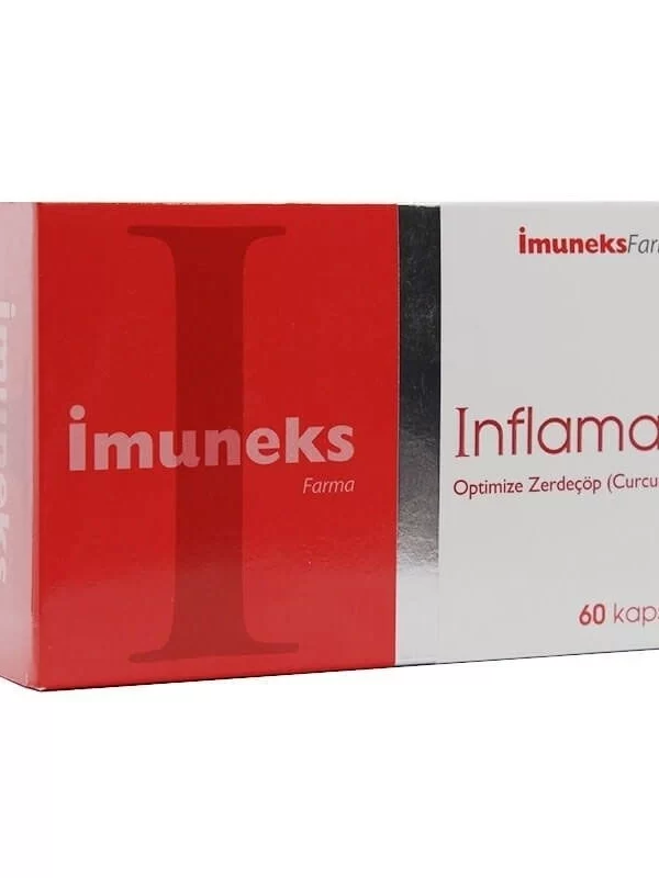 Imuneks Inflamax Optimize Zerdeçöp Takviye Edici Gıda 60 Kapsül