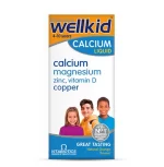 Vitabiotics Wellkid Calcium Liquid Takviye Edici Gıda 150 ml kalsiyum magnezyum çinko çocuk takviye