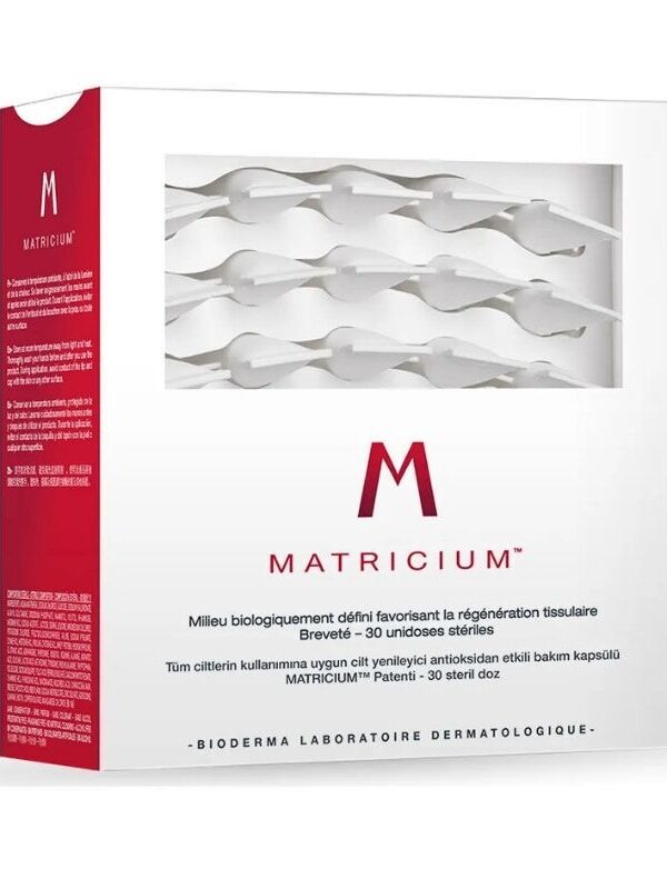 Bioderma Matricium Cilt Yenileyici Bakım Kapsülü 30x1 ml antiage yuz serum