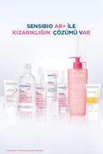 Bioderma Sensibio Ar+ Cream 40ml 3 kızarık ve hassas ciltler için nemlendirici yatıştırıcı krem